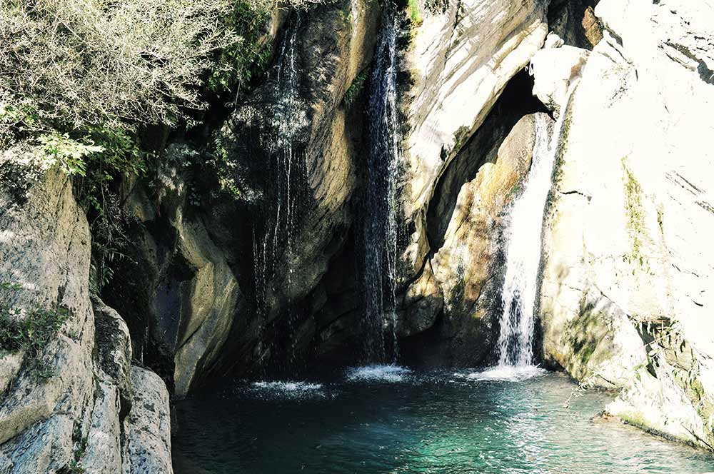 Wasserfall in der Nähe von Berat