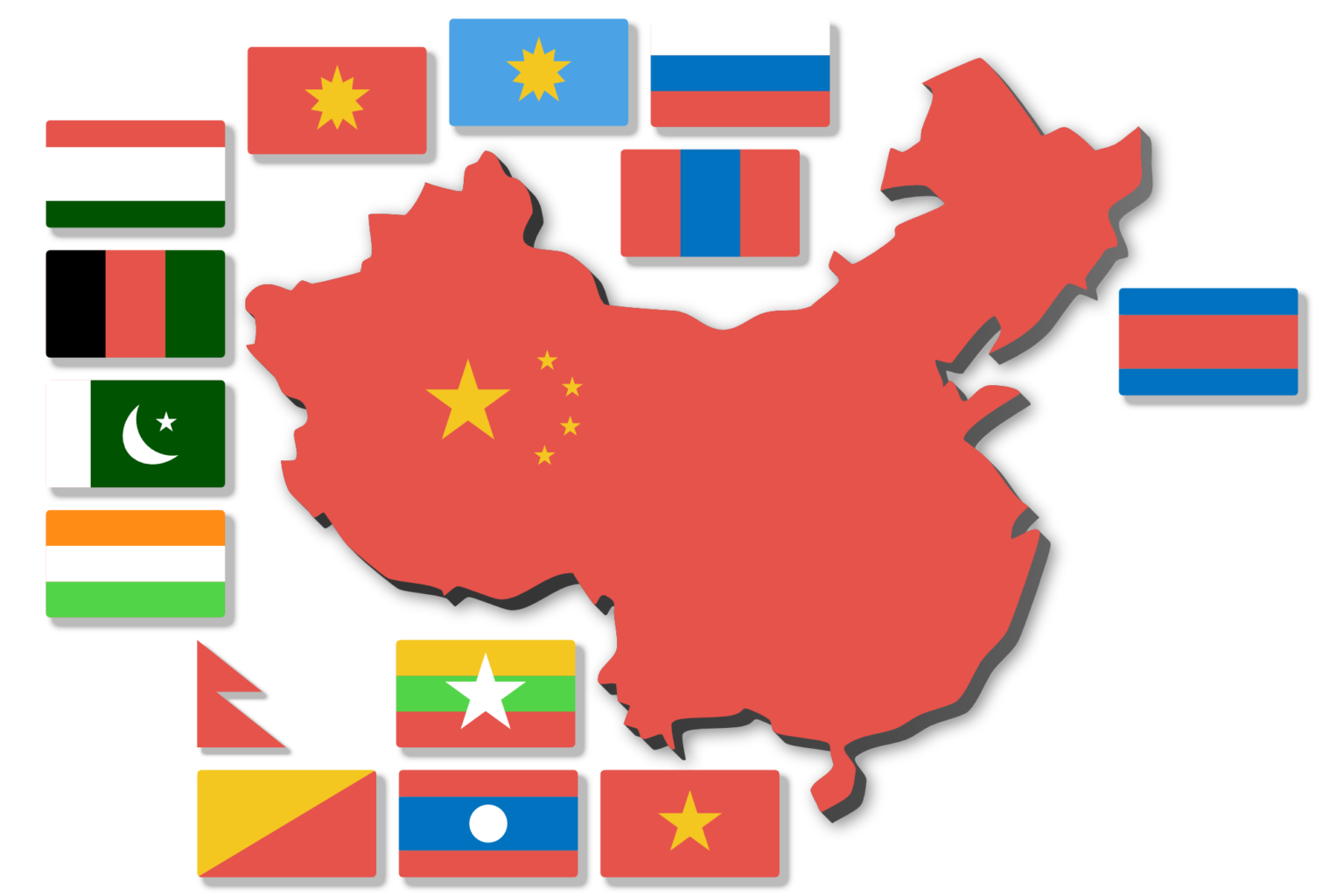 Wie Viele Nachbarländer Hat China awieatlas.de
